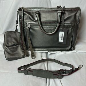 MZ Wallace Britt Gunmetal Twill